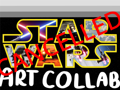 * :☆ﾟ. (cancelled) 100+ Star Wars art collab : *.☽