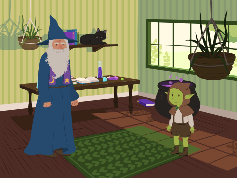 wizard trick