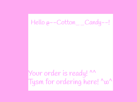 Order of @--Cotton__Candy--