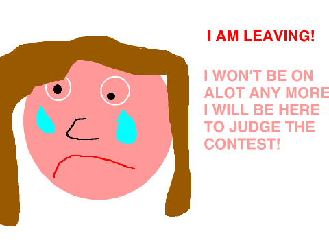 I'm leaving!