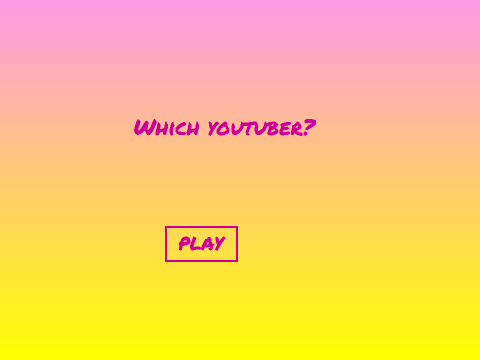 Which YouTuber?