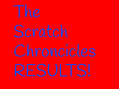 The Scratch Chronicles Signup Results!