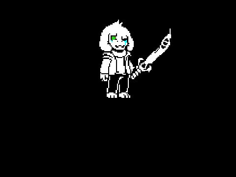 Modeck's hopless asriel (phase 1 - 2)