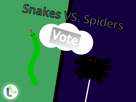 Cloud Vote: Snake vs. Spider
