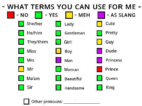 Pronoun Check ;p