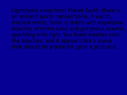 The Organ of Sonic