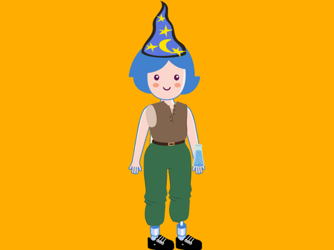 Make your own witch/wizard
