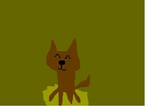 Tiny Spark da wolf pup