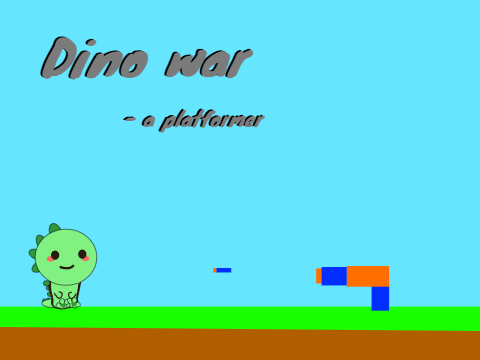 Dino war- a platformer