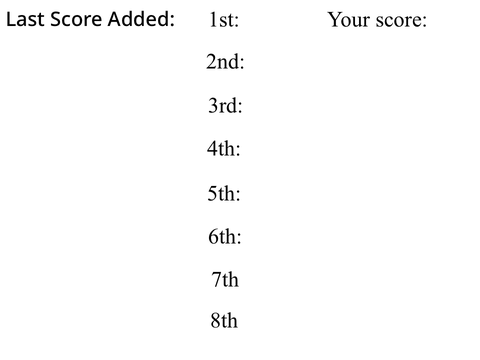Scratch Random Number Leaderboard