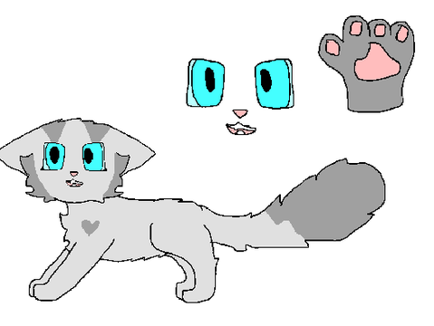 ~Fading Darkness Ref sheet~ Feather