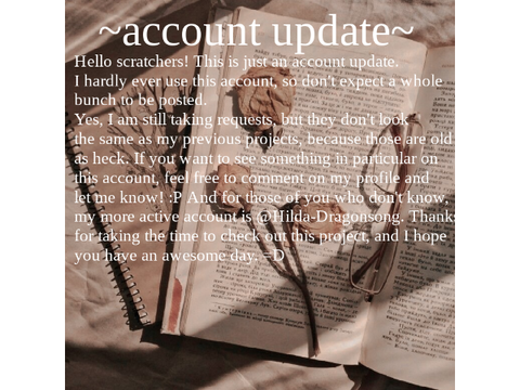 ~ a c c o u n t  u p d a t e ~