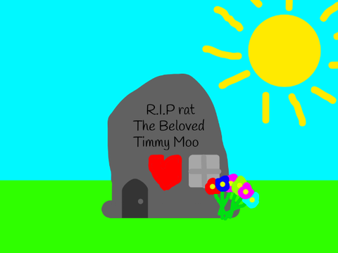 R.I.P The Beloved Rat Timmy Moo