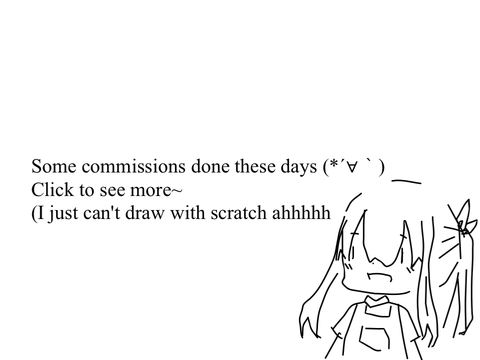 Three digital commissions done these days