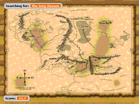 Map of Middle-Earth