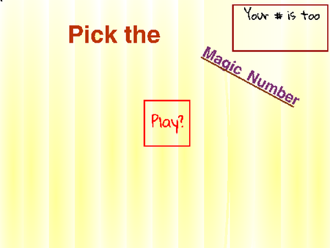 Pick the MAGIC Number 