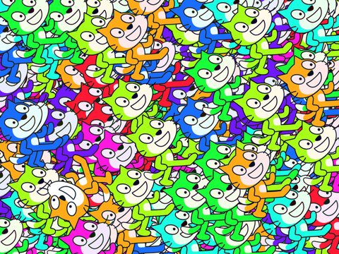 Rainbow cat effect 