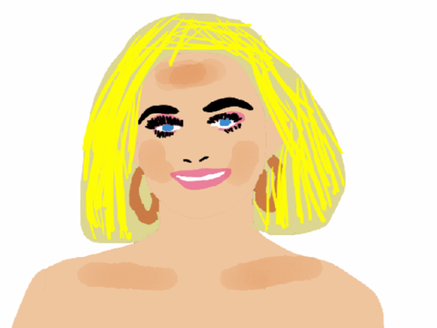 My Paintings #Katy Perry