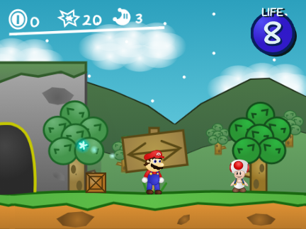 Super Mario on Scratch 5 remix
