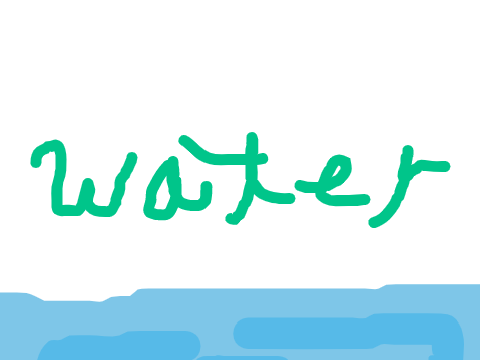 Water....