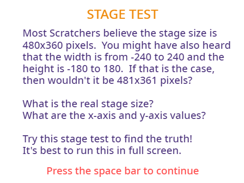 Stage Test