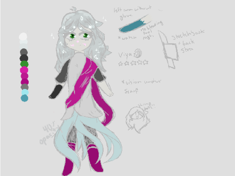 Viya | Genshin OC ref <333