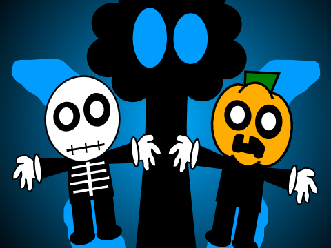 Spooky month the stars Zero Budget