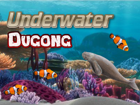 Under Water Dugong 