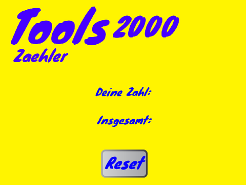 Tools2000 Zähler