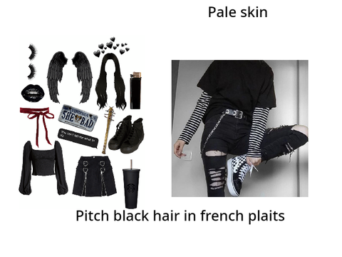 Raven looks