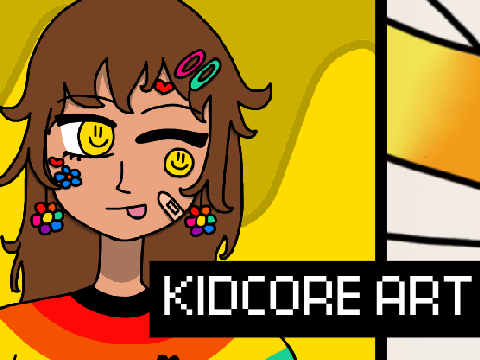✎┊kidcore || art