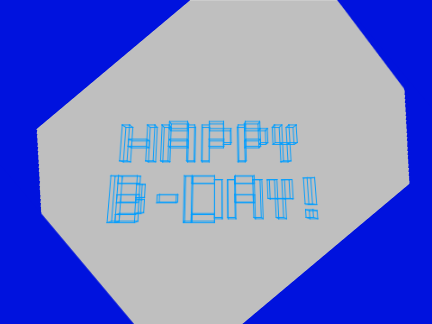 Dad Birthday project!