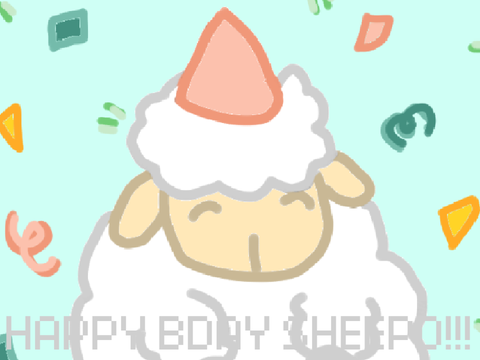 happy bday @-sheepo!! <3