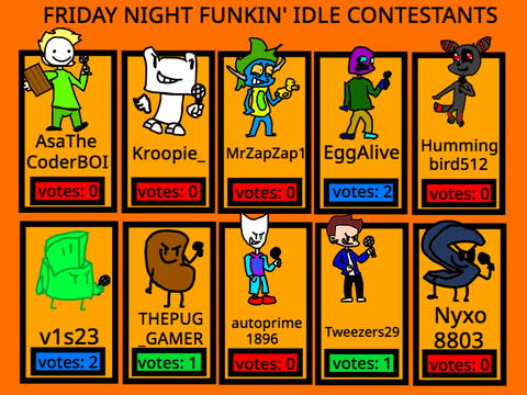 FNF IDLE ANIMATION CONTEST