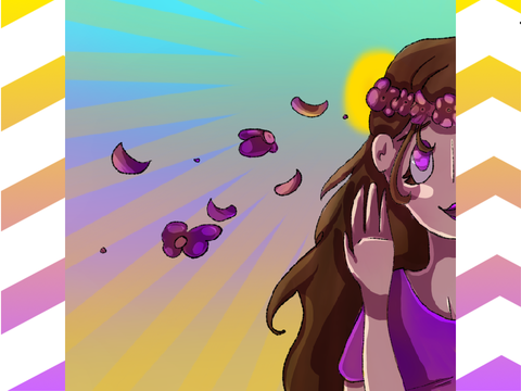Violets ~ DTIYS Entry