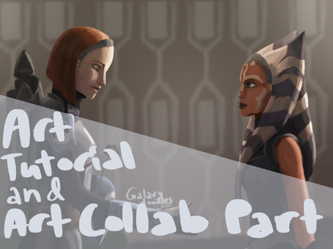 : *.☽ Art tutorial and art collab part .* :