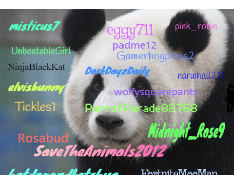 Sign to save the pandas!  remix remix remix