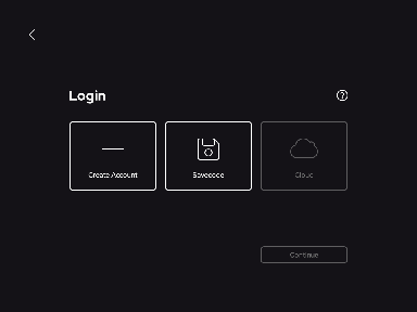 login ui