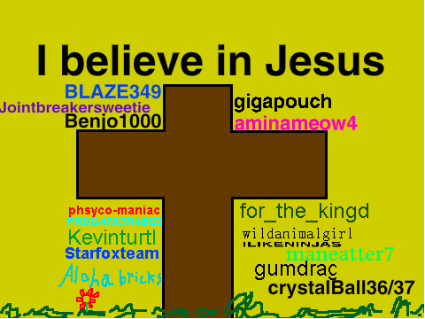 Sign Your Username If You Believe In Jesus remix-3 remix