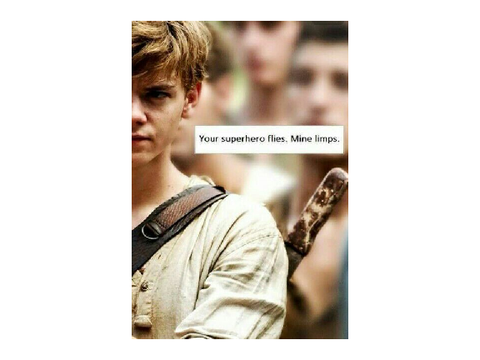 Newt's letter (The Maze Runner, The Death Cure)