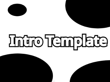 25 follower overlay intro template:)