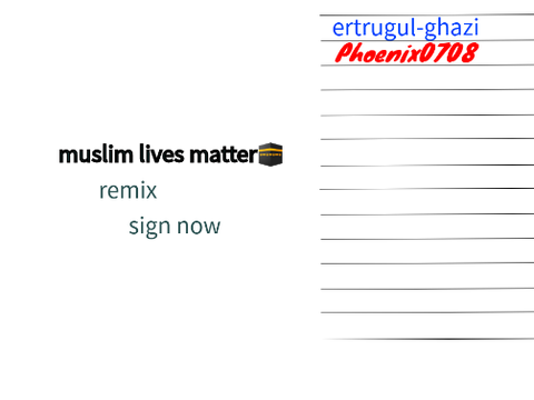 muslim live matter remix