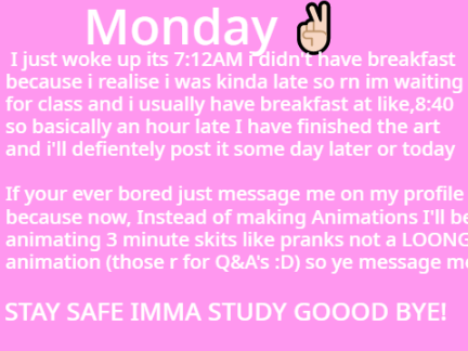 Azka's BLOG everyday <- maybe (Insp: @7sofa & @Rae-Tv)