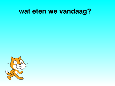 wat eten we vandaag?