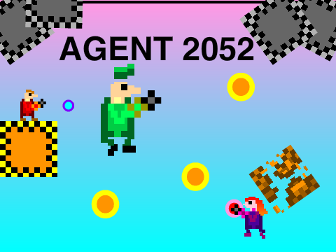 Agent 2052- A megaman style game.
