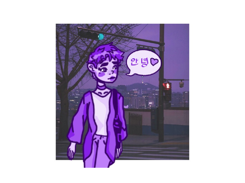 purple