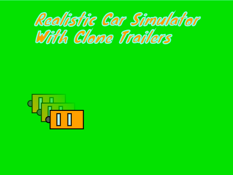 Realistic Car Simulator Drive with Clone Trailers