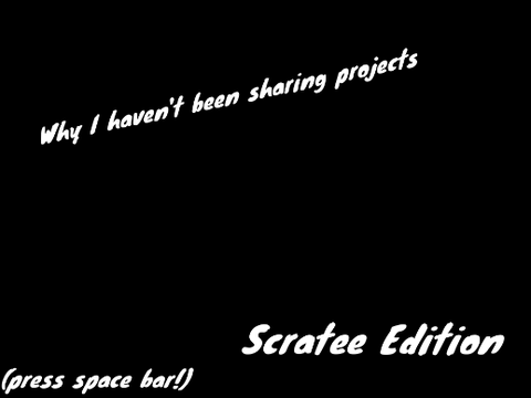 Why I haven't been sharing projects...