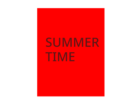 Summer Greeting Card 1