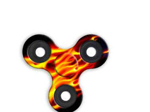 fire Fidget Spinner